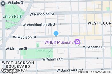 Map image of the property - 1249 W Madison St