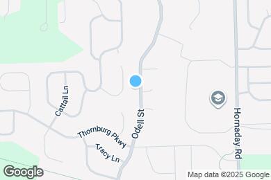 Map image of the property - 1932 Odell St