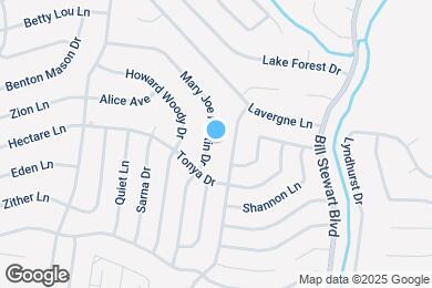 Map image of the property - 151 Mary Joe Martin Dr
