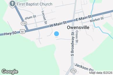 Map image of the property - Owensville Manor