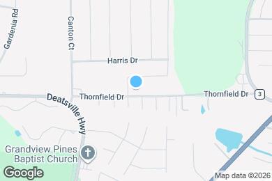 Map image of the property - 231 Thornfield Dr