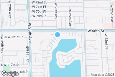 Map image of the property - 6715 W 26th Dr