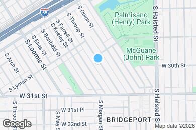 Map image of the property - 2958 S Throop St