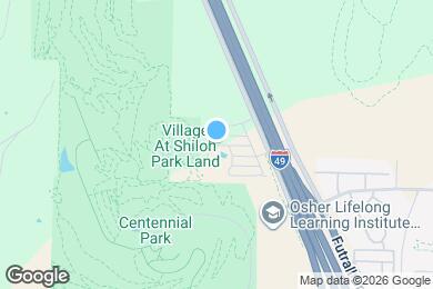 Map image of the property - 2876 W Lakewood Dr