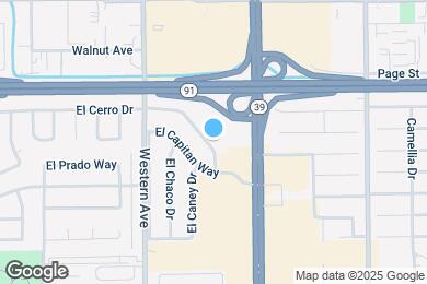 Map image of the property - 7675 El Cerro Dr