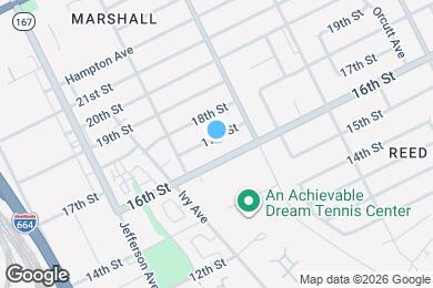 Map image of the property - 732 17th St