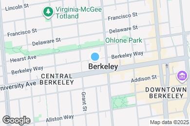 Map image of the property - 1826 Berkeley Way