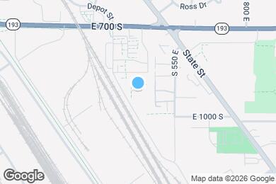 Map image of the property - 875 S Depot St