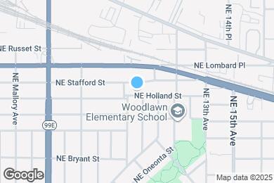 Map image of the property - 831 NE Holland St