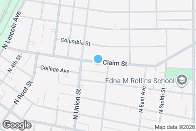 Map image of the property - 729 Claim St