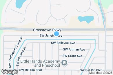 Map image of the property - 1902 SW Janette Ave