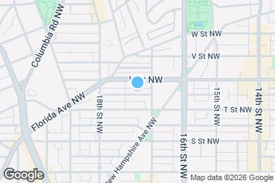 Map image of the property - 1723 Willard St NW