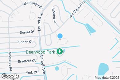 Map image of the property - 852 San Jose Ct