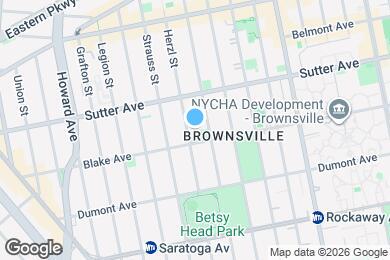 Map image of the property - 195 Herzl St