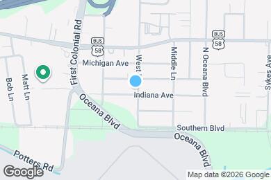 Map image of the property - 205 West Ln