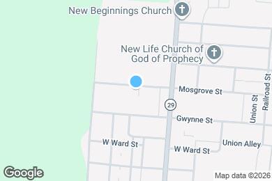 Map image of the property - 655 Mosgrove St