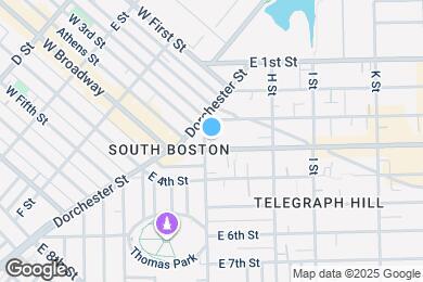 Map image of the property - 510 E Broadway