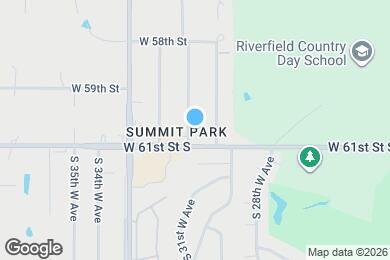 Map image of the property - 6033 S 31st W Ave