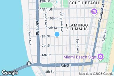 Map image of the property - 753 Michigan Ave