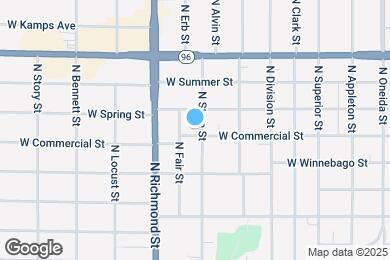 Map image of the property - 1005 N State St