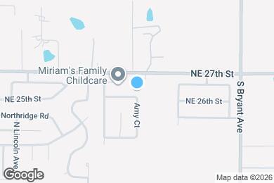 Map image of the property - 1517 NE 26th St