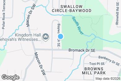 Map image of the property - 2374 Baywood Dr SE