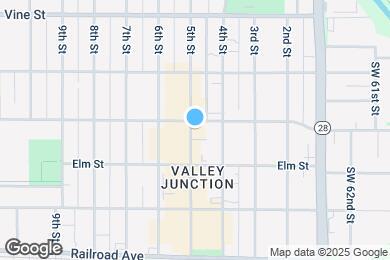 Map image of the property - 329 5th St