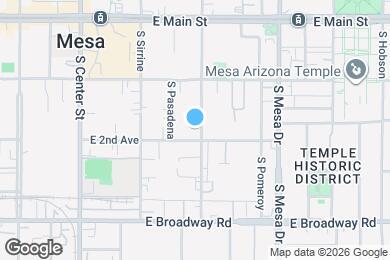 Map image of the property - 160 S Hibbert-1