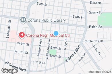 Map image of the property - 718 S Howard St