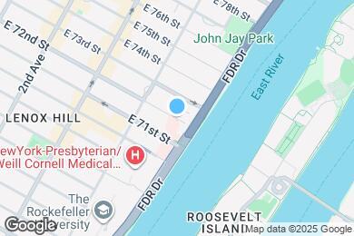 Map image of the property - 525 E 72nd St