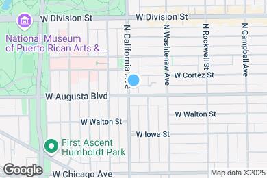 Map image of the property - 1007 N California Ave