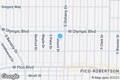 Map image of the property - 430 S Oakhurst Dr
