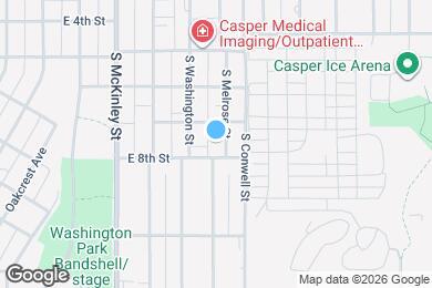 Map image of the property - 724 S Melrose St