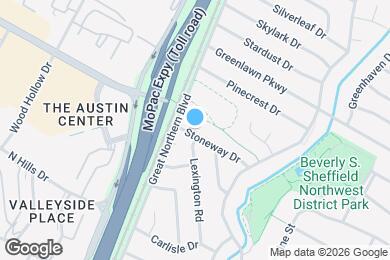 Map image of the property - 3006 Stoneway Dr