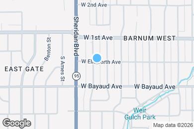 Map image of the property - 8 S Zenobia St