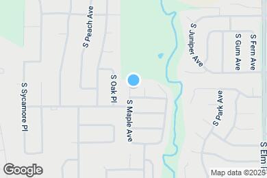 Map image of the property - 7505 S Maple Ave