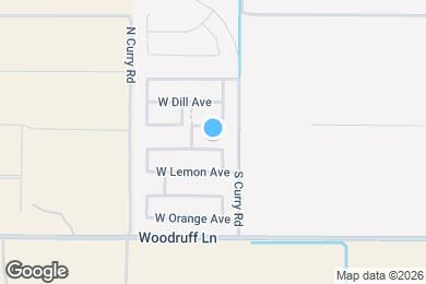 Map image of the property - 4614 W Juniper Ave