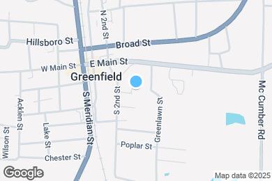 Map image of the property - 218 Elm St