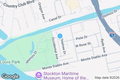 Map image of the property - 1323 Pinetree Dr