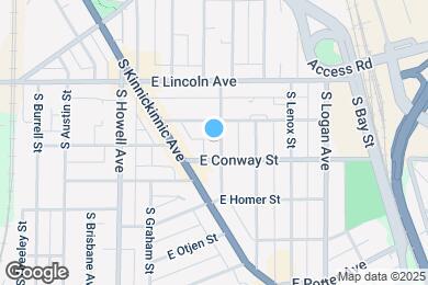 Map image of the property - 2377 S Woodward St