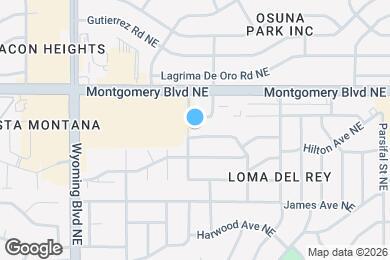 Map image of the property - 8801 Natalie Ave NE