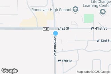 Map image of the property - 3510 S Sertoma Ave