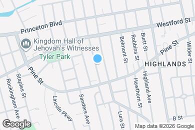 Map image of the property - 256-258 Gibson St