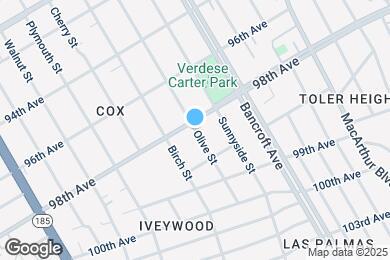 Map image of the property - 9811 Olive St