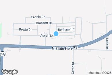 Map image of the property - 698 Austin Ln