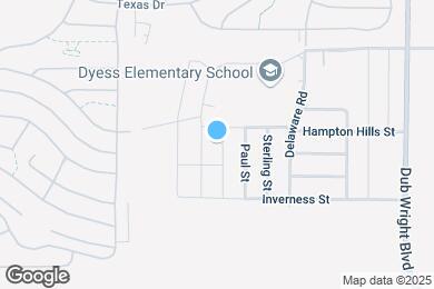 Map image of the property - 3018 Oakley
