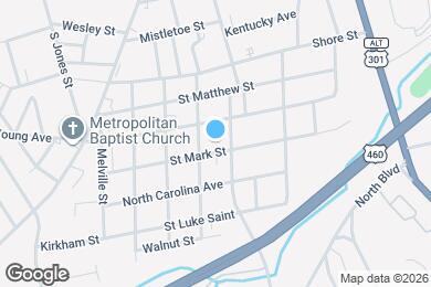 Map image of the property - 315 St Mark St