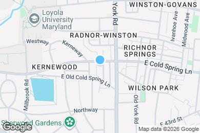 Map image of the property - 4662 Kernwood Ave