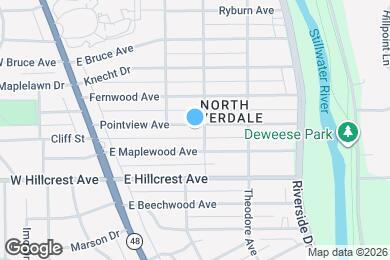 Map image of the property - 128 Pointview Ave