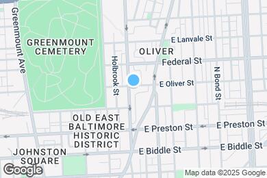 Map image of the property - 1209 E Oliver St